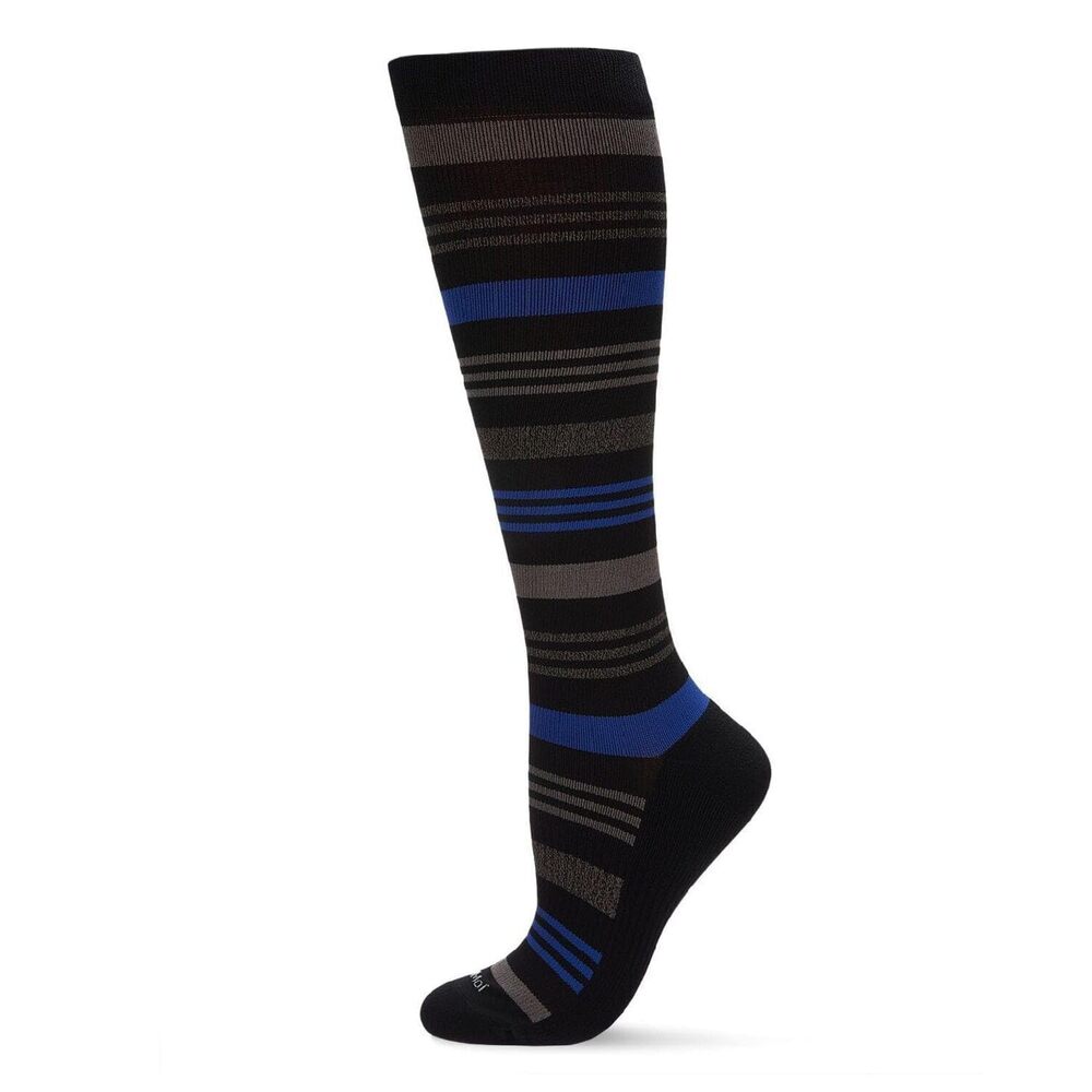 MeMoi Men's Multicolor Striped Nylon Compression Socks 10-13 NWT